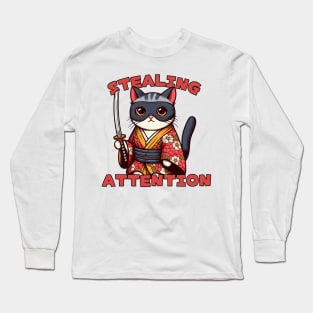 Japanese Thief Cat Long Sleeve T-Shirt